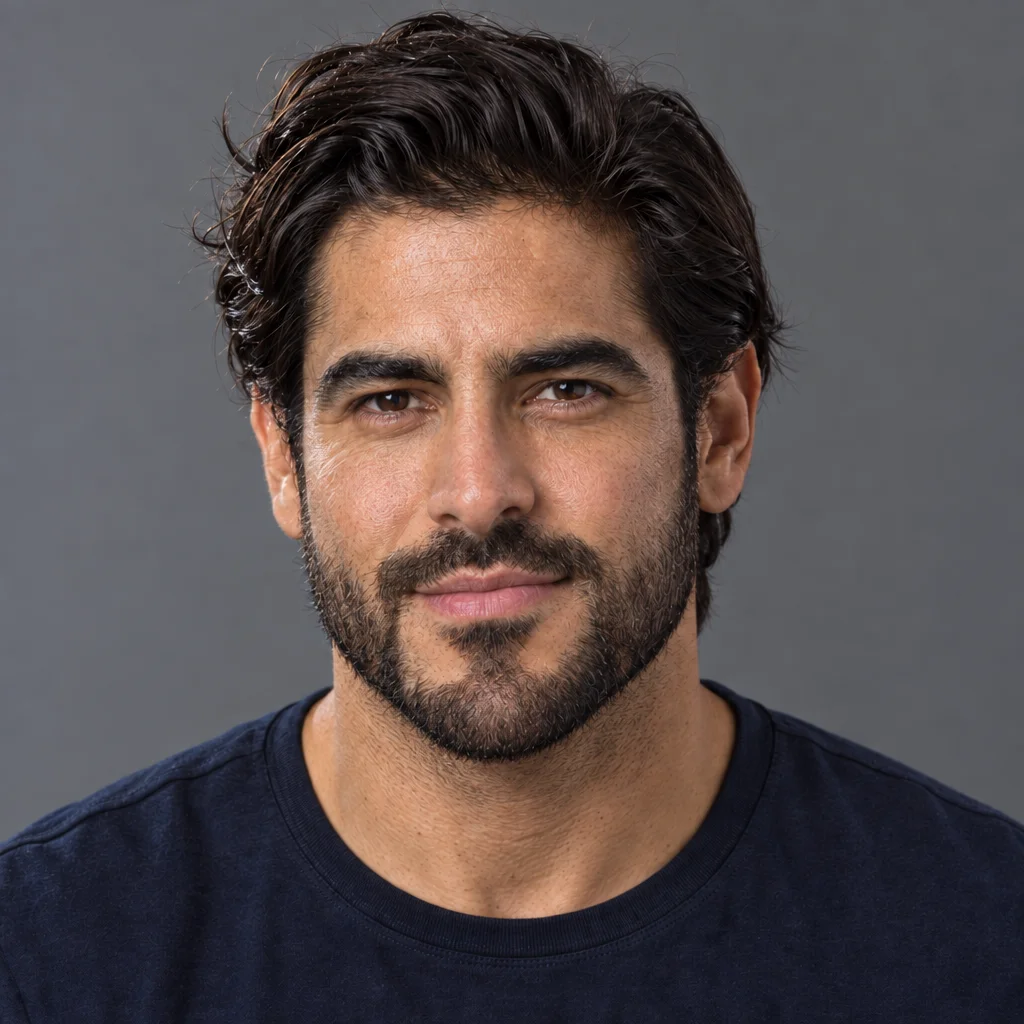 Antonio, rostro frontal