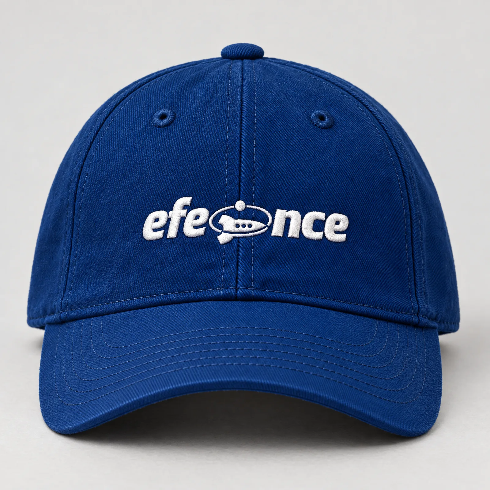 Gorra royal actual con el logo bordado