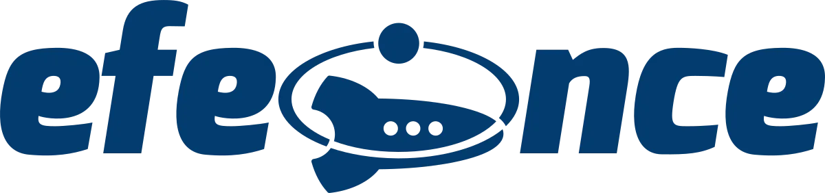 Logo Efeonce iluminado por el foco