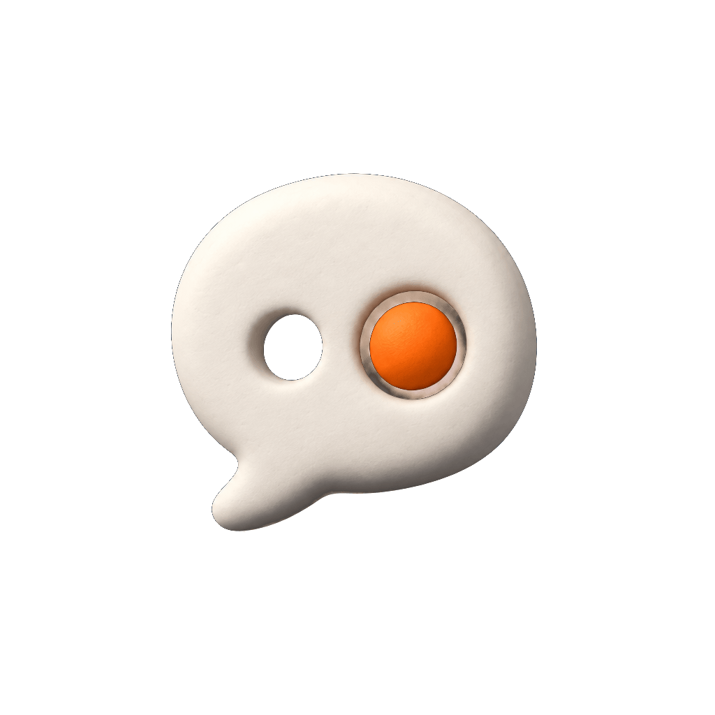 Comentar en volumen: arcilla mate con la esfera naranja