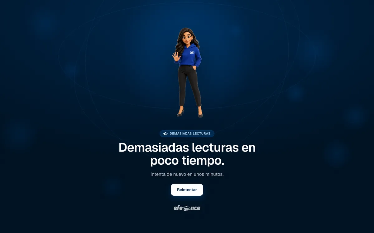 Informe live en escritorio: Estado 429. Demasiadas lecturas.