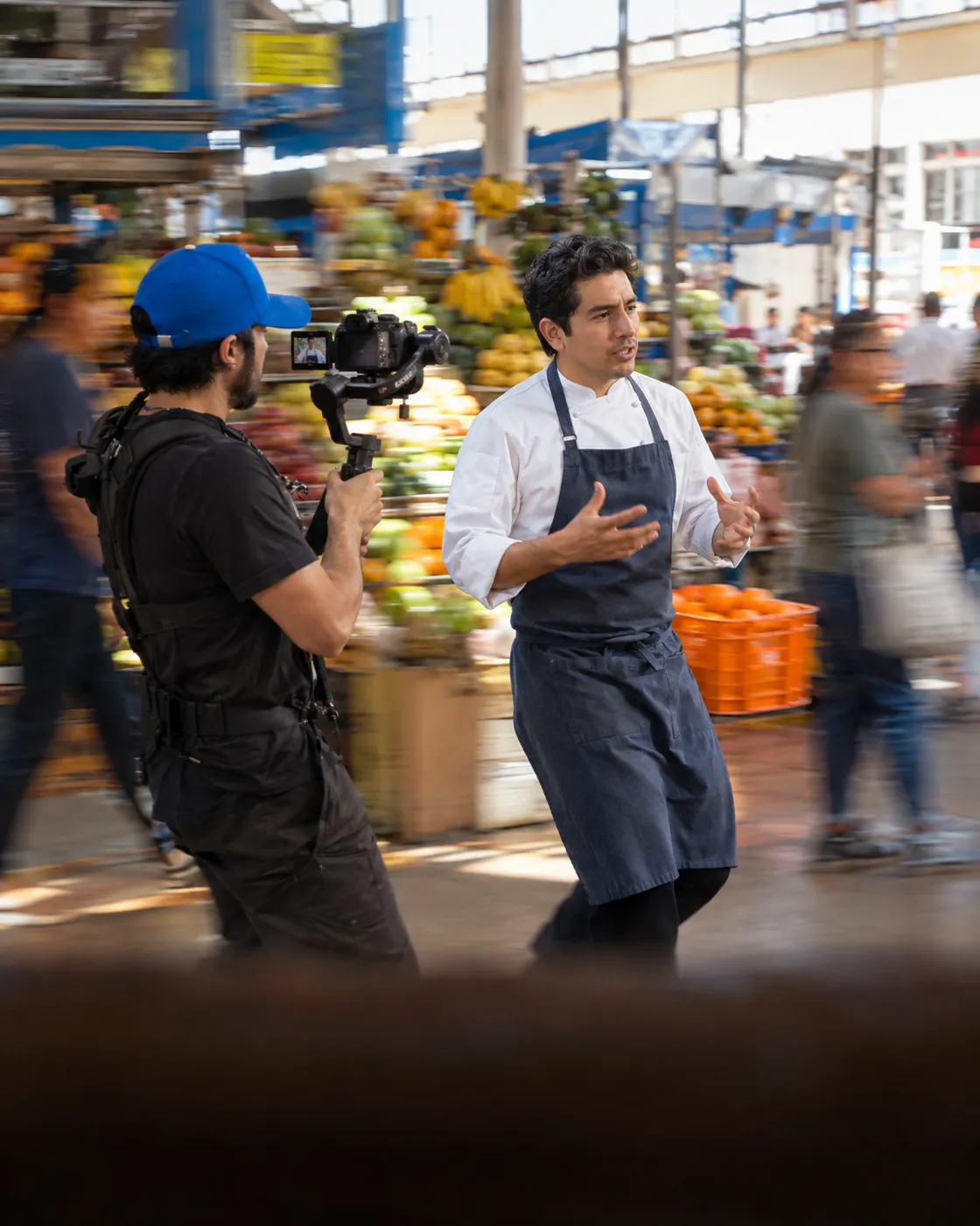Barrido en mercado · Lima