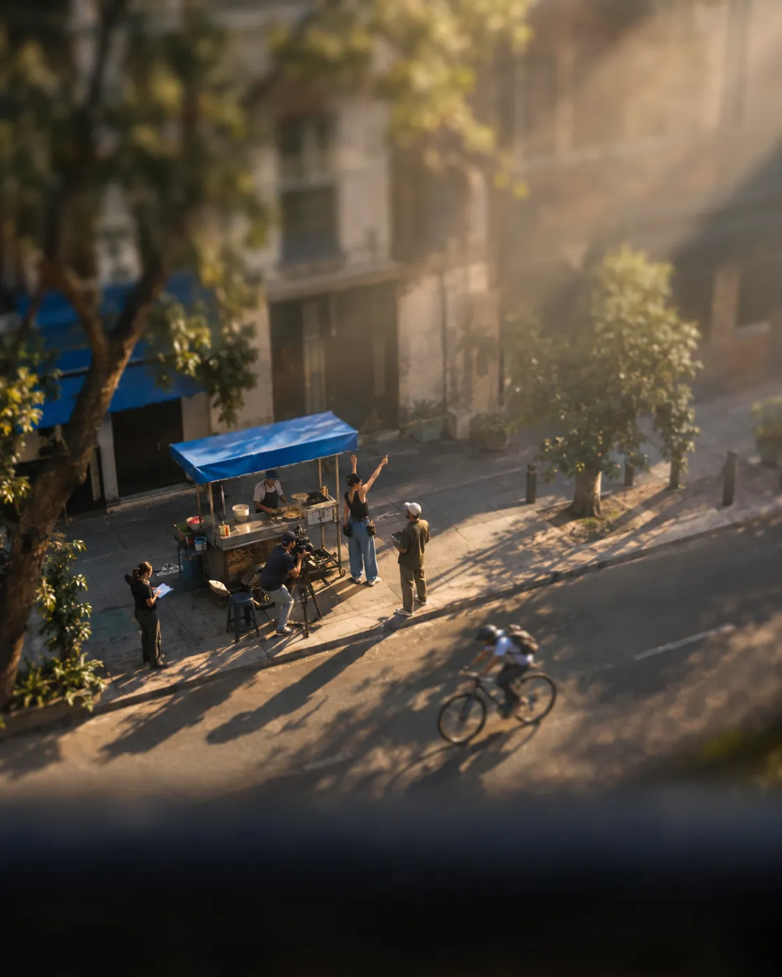 Tilt-shift · rodaje CDMX
